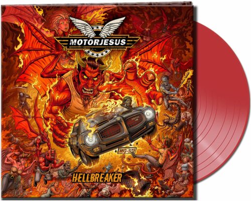 Motorjesus Hellbreaker LP červená