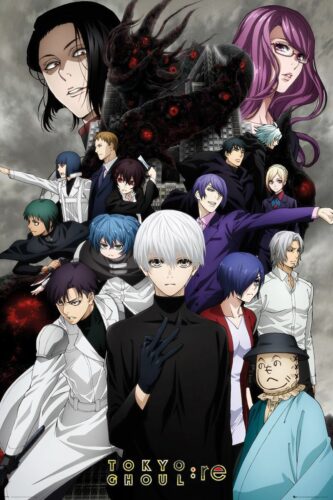 Tokyo Ghoul RE - Key Art 3 plakát vícebarevný