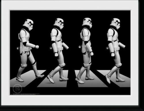 Original Stormtrooper Stormtrooper Crossing Zarámovaný obraz standard