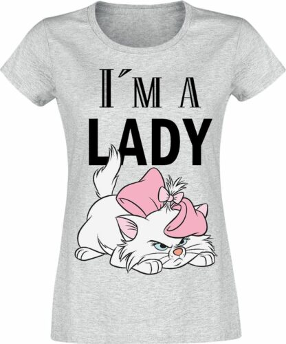 Aristocats Marie - I'm A Lady dívcí tricko prošedivelá