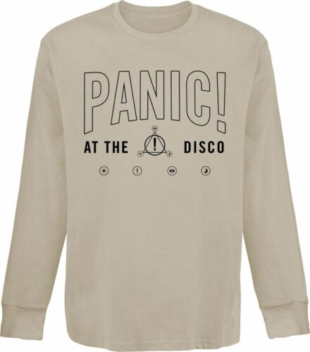 Panic! At The Disco Outline tricko s dlouhým rukávem černá