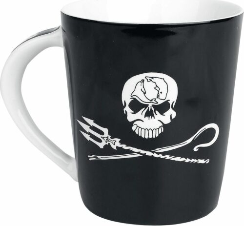 Sea Shepherd Jolly Roger Hrnek cerná/bílá