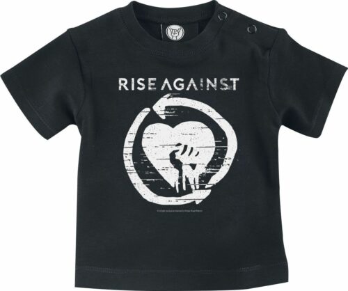 Rise Against Heart Fist Baby detská košile černá