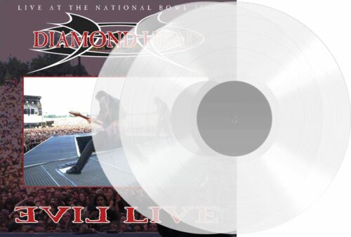 Diamond Head Evil Live 2-LP transparentní