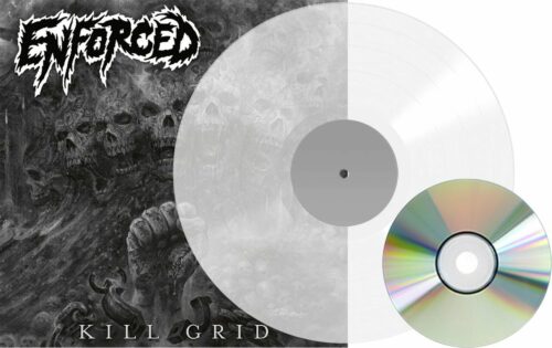 Enforced Kill grid LP & CD transparentní