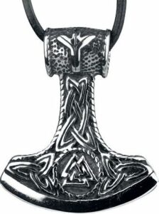 etNox hard and heavy Celtic Axe Náhrdelník - řetízek stríbrná