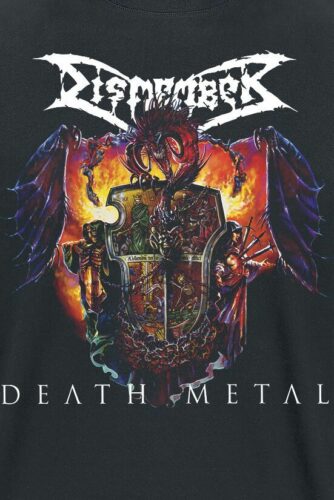 Dismember Death Metal tricko černá