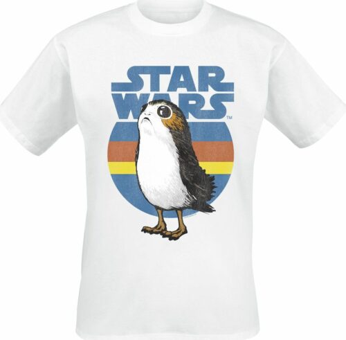 Star Wars The Last Jedi - Porg tricko bílá