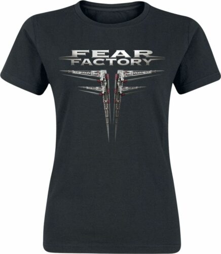Fear Factory Metal Logo dívcí tricko černá