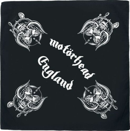 Motörhead Warpigs - England - Bandana Bandana - malý šátek cerná/bílá