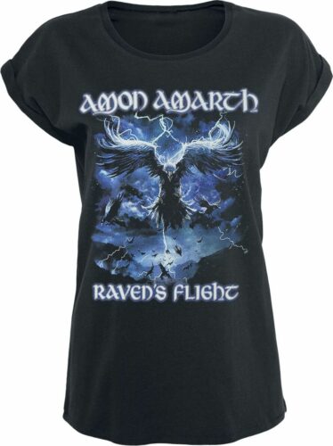 Amon Amarth Raven's Flight dívcí tricko černá