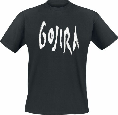 Gojira Logo Distort tricko černá