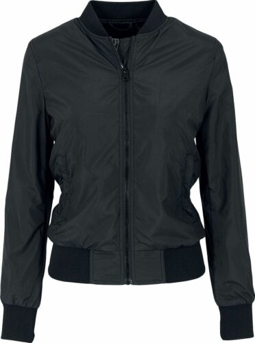 Urban Classics Ladies Light Bomber Jacket dívcí bunda černá