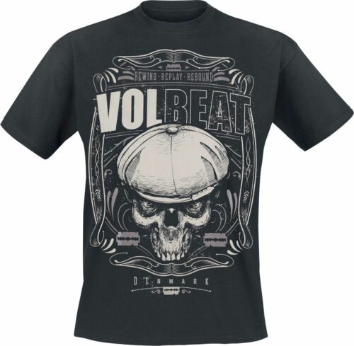 Volbeat Skull Ornaments tricko černá