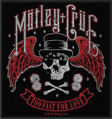 Mötley Crüe Too Fast For Love nášivka vícebarevný