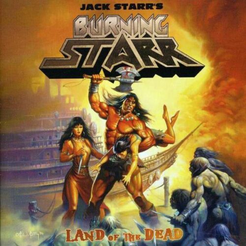 Jack Starr's Burning Starr Land of the dead CD standard