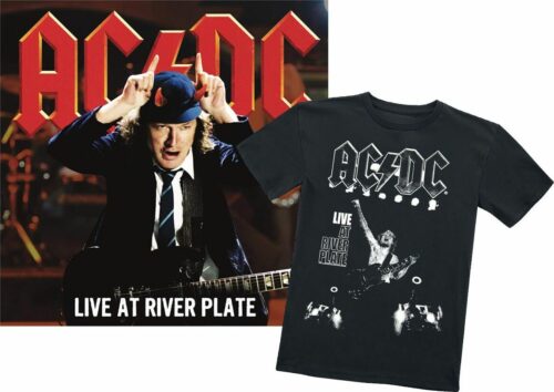 AC/DC Live At River Plate 2-CD & tričko (L) standard