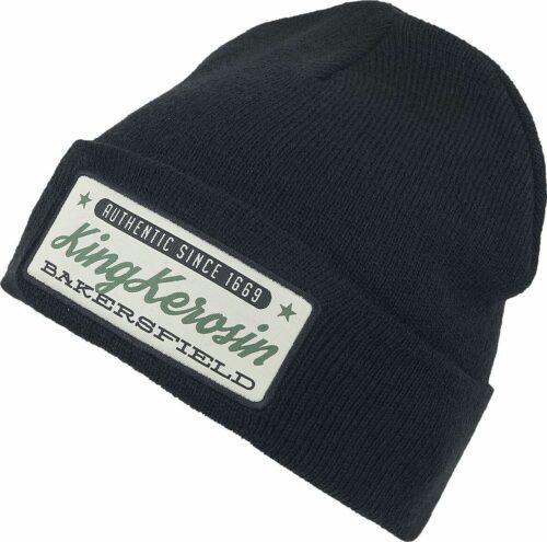 King Kerosin Bakersfield Beanie čepice černá