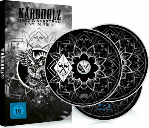 Kärbholz Herz & Verstand - Live in Köln Blu-ray & 2-CD standard