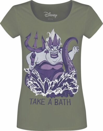 Disney Villains Ursula - Take A Bath dívcí tricko khaki