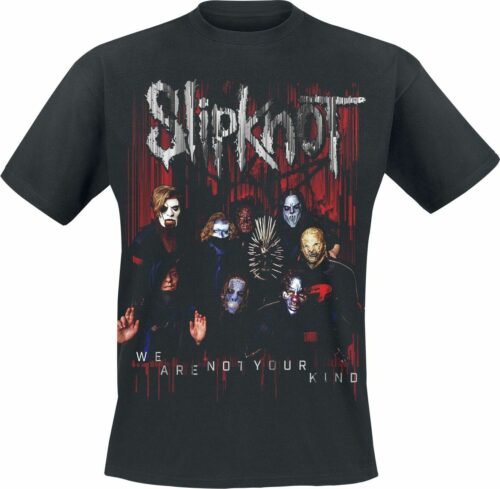 Slipknot Group Photo tricko černá