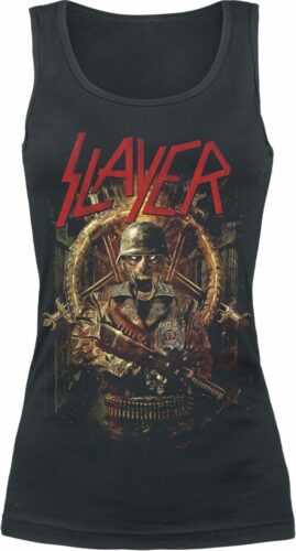 Slayer Final Campaign Crosses dívcí top černá