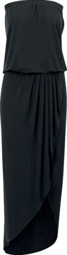 Urban Classics Ladies Viscose Bandeau Dress šaty černá