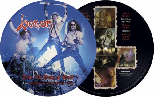 Venom The 7th date of hell - Live at Hammersmith 1984 LP vícebarevný