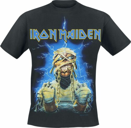 Iron Maiden Powerslave Mummy tricko černá