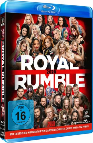 WWE Royal Rumble 2020 Blu-Ray Disc standard