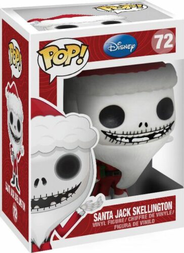 The Nightmare Before Christmas Santa Jack Skellington Vinyl Figure 72 Sberatelská postava standard