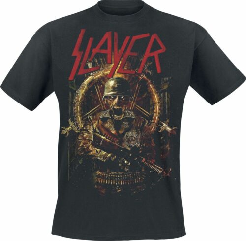 Slayer Comic Book Cover tricko černá