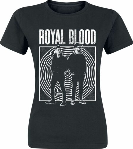 Royal Blood (Band) Swirl dívcí tricko černá