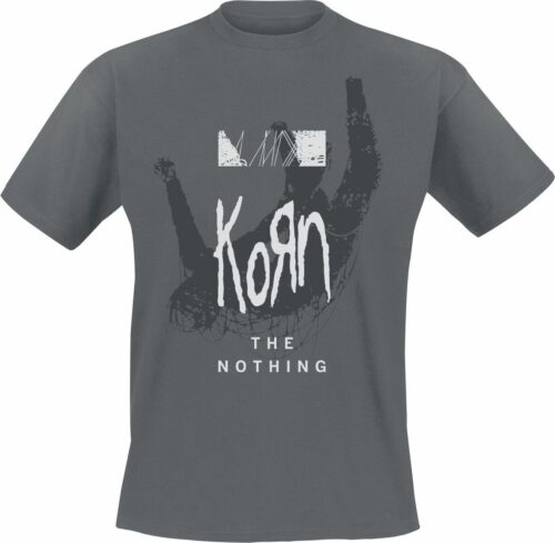 Korn The Nothing - Overlay tricko charcoal