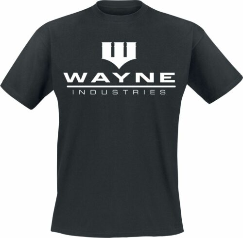 Batman Wayne Industries tricko černá