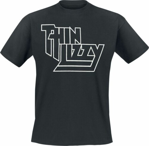 Thin Lizzy Logo tricko černá