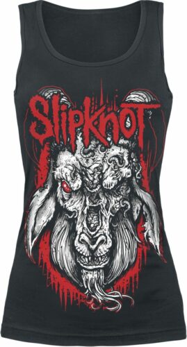 Slipknot Rotting Goat dívcí top černá