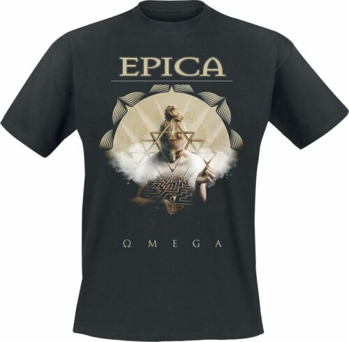 Epica Omega tricko černá