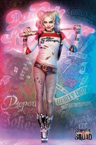 Suicide Squad Harley Quinn Stand plakát vícebarevný