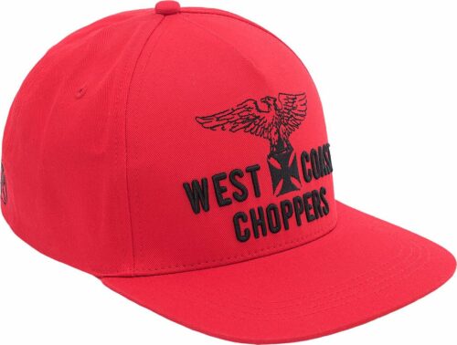 West Coast Choppers Kšiltovka Eagle Flatbill Hat kšiltovka červená