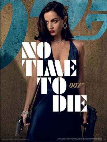 James Bond No Time To Die - Paloma Stance Zarámovaný obraz standard