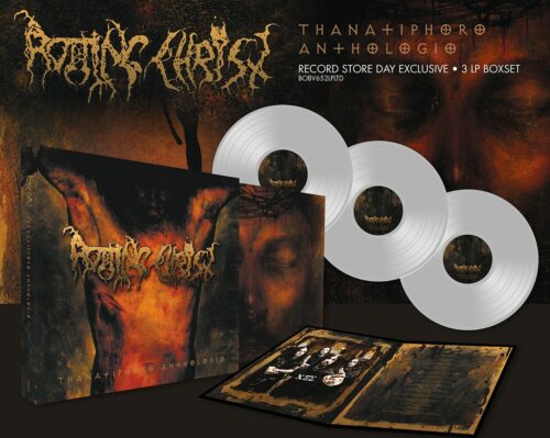 Rotting Christ Thanatiphoro anthologio 3-LP transparentní