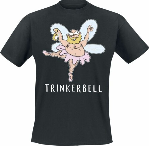 Trinkerbell tricko černá