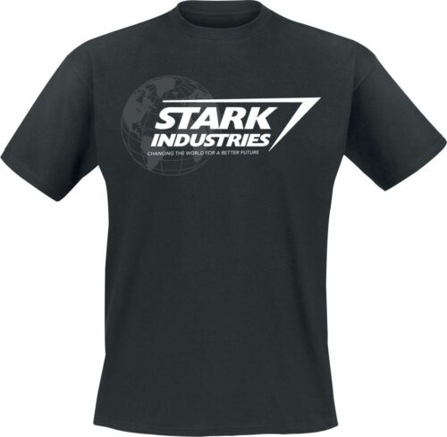 Iron Man Stark Industries tricko černá