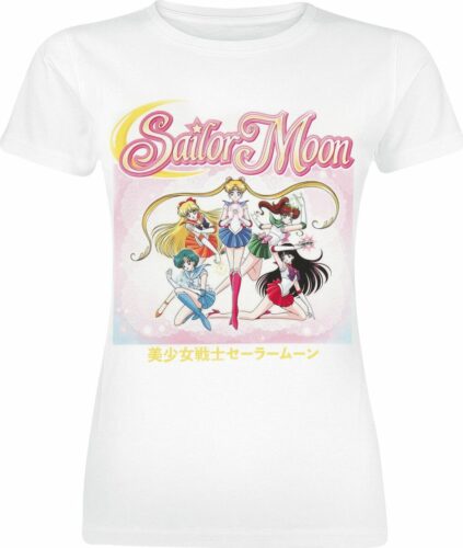 Sailor Moon Landscape dívcí tricko bílá