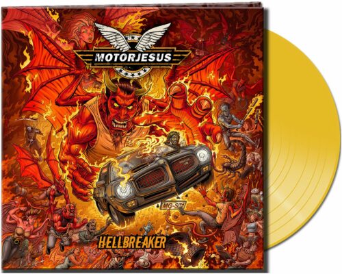 Motorjesus Hellbreaker LP žlutá