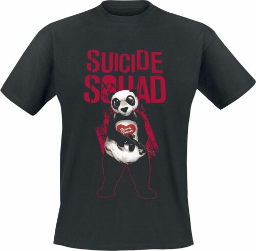 Suicide Squad Joker Panda tricko černá