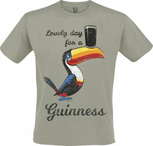 Guinness Lovely Day tricko olivová