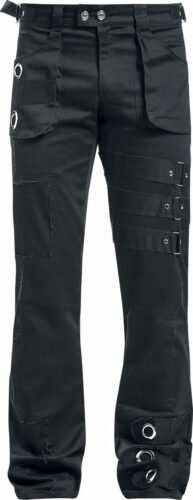 Vixxsin Garden Pant Boot Cut Kalhoty černá