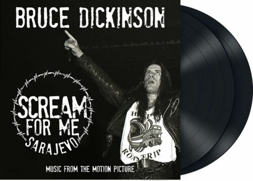 Bruce Dickinson Scream for me Sarajevo 2-LP standard